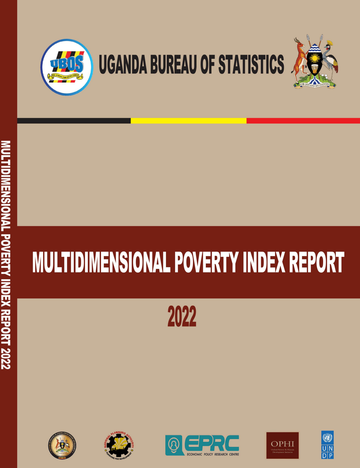 Cover of Uganda MPI 2022 report