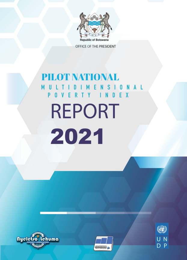 Cover of Pilot Botswana MPI report 2021