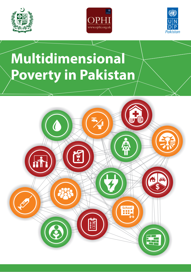 Cover of Pakistan MPI report 2016