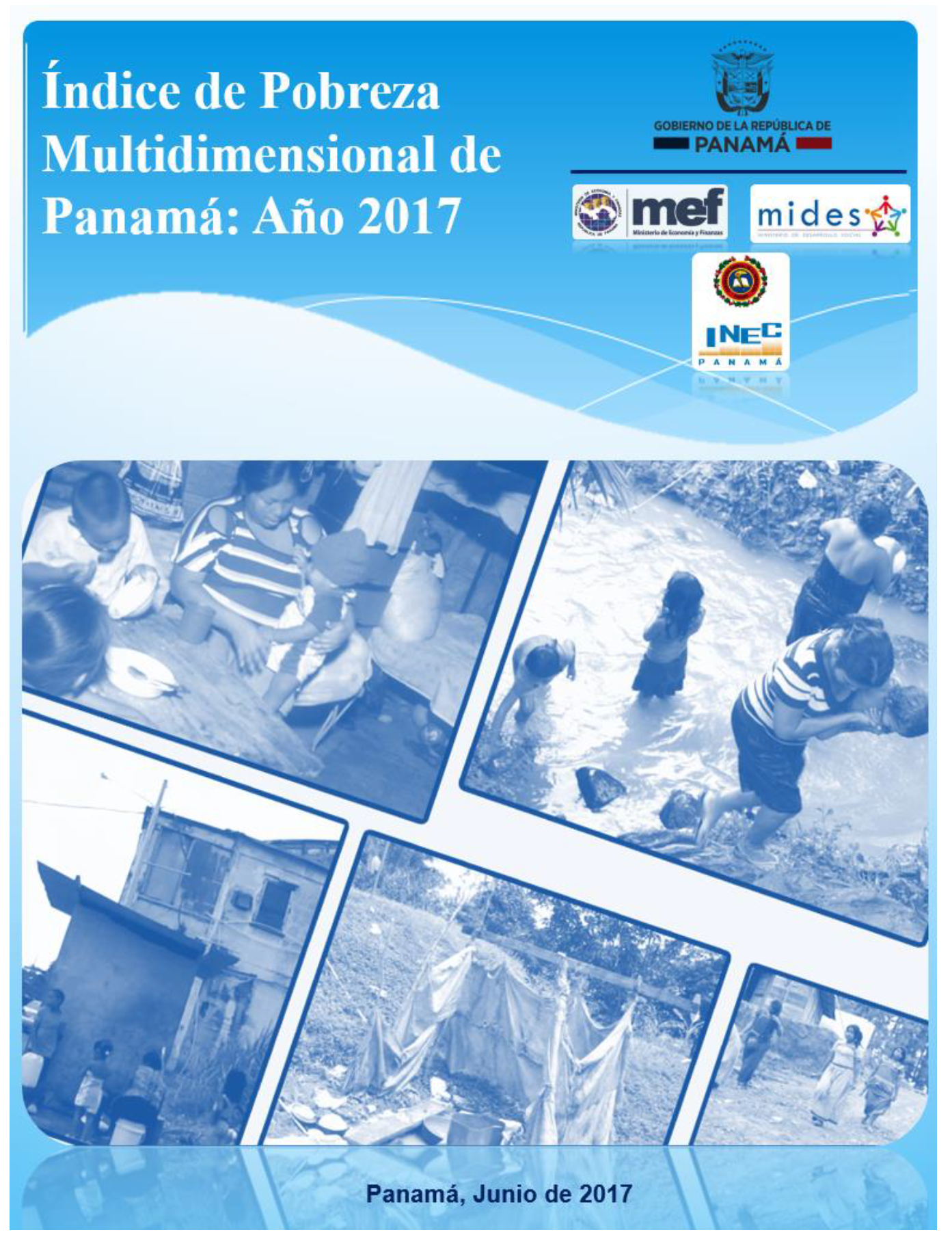 Cover of Panama MPI report 2017