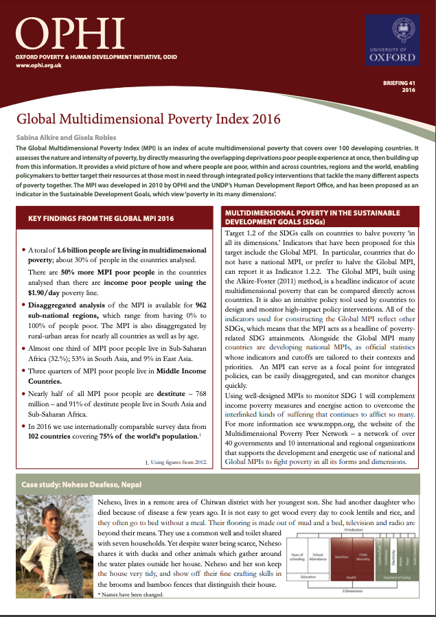 Global MPI Report No. 7 (B41) cover image