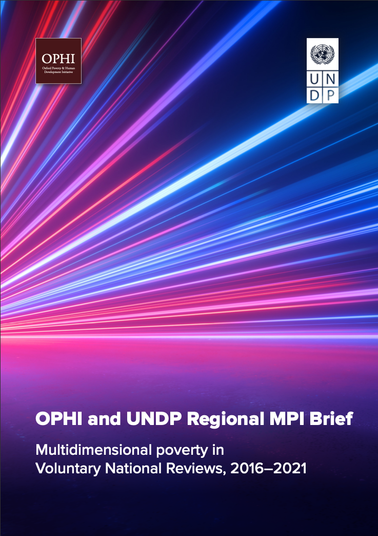 OPHI and UNDP Brief: VRNs cover image