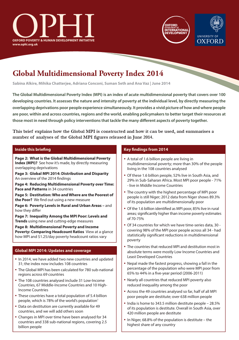 Global MPI 2014 cover